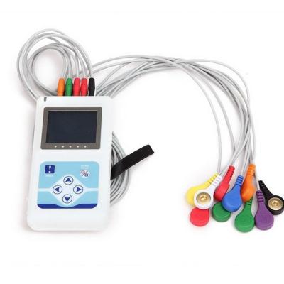 China Plastic Channel ECG Holter System , CONTEC TLC9803 3 Holter ECG Monitor for sale