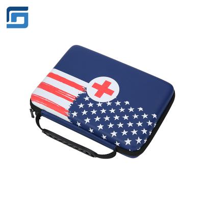 China Large First Aid Kit Box EVA First Aid Portable Desktop Durable Daily Home Care Medical Kit for sale