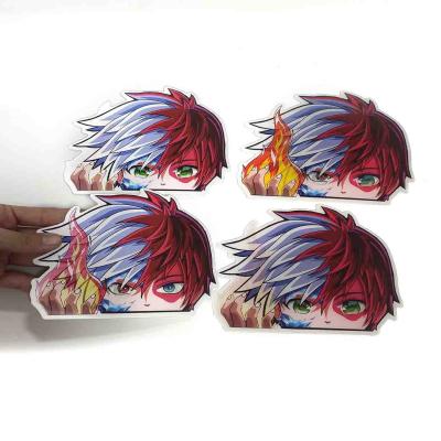 China 2022 Shape Stickers Die Cut Decorative Cute Waterproof Anime Sticker Demon Slayer Anime Sticker for sale