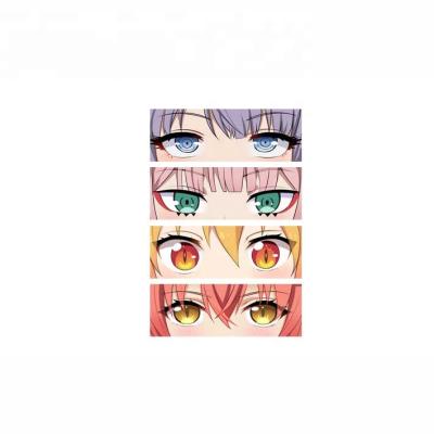 China Cartoon Sticker Peaker Factory Custom Design Cool Anime 3D Lenticular Effect Sticker for sale