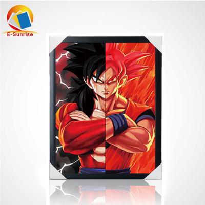 China Deep 3d Effect Wholesale Custom Lenticular Anime Cartoon 3d Poster for sale