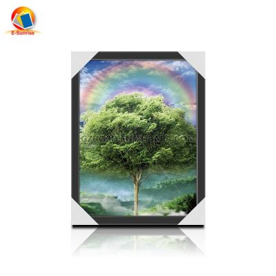 China 30x40 Tree Printing Four Seasons Europe Shaking Effect 3d Picture for sale