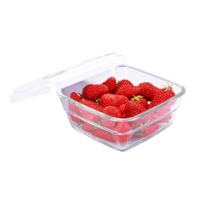 China Sinchi Vacuum Food Sealer Viable Eco Friendly Airtight Storage Lunch Boxes Microwavable Glass Food Container for sale