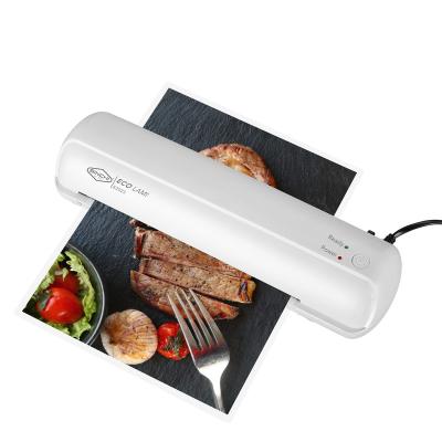 China Sinchi wholesale fast warm-up entry level home use mini pocket laminator machine 2 roll a4 A4 laminating laminator for sale