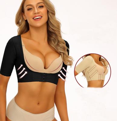 China Elasticly Sleeved Compression Breathable Healthy Shape Wear Shaper For Woman for sale