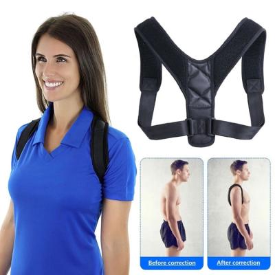 China Breathable.posture Corrector Wholesale Women Men Back Posture Corrector Shoulder Brace Belt for sale