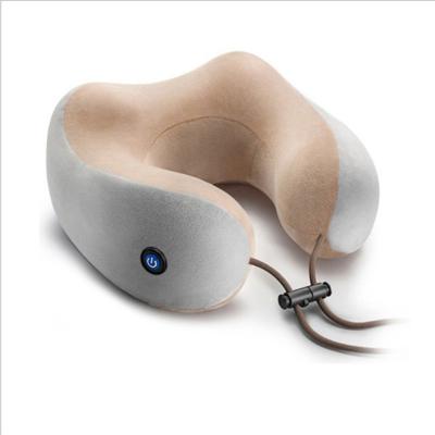 China Multifunctional Neck Electric Car Neck Massager Pillow U Type With 4 Massage Head for sale