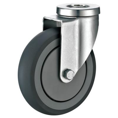 China Moving Bolt Hole Casters / Smoothing Extra Heavy Duty Caster Wheels for sale