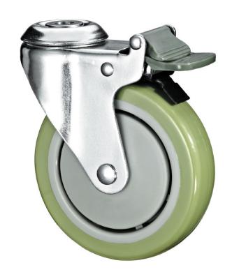 China House 5 Inch Locking Casters / Double Heavy Duty Caster Wheels With Brake for sale