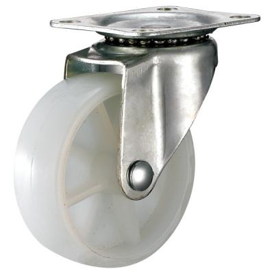 China Moving Dollies Furniture Caster Wheels With Double Ball Bearing Swivel Head for sale