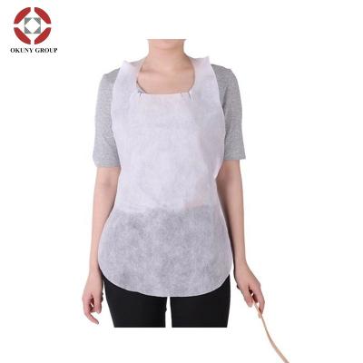 China Short Sleeve Bib 3-Pack Set Waterproof Apron Smock Pocket Crumb Catcher Baby Bib zu verkaufen