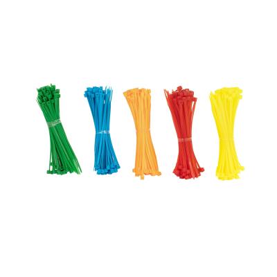 China High Quality PA66 China Manufacturer Factory Material PA66 Plastic Black UV Nylon Cable Ties Zip Tie Wraps Sizes 3.6*200mm for sale