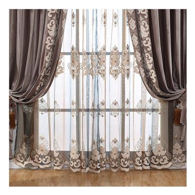 China Shading Manufacturers Direct Shade New Velvet Embroidered Roman Curtains for sale