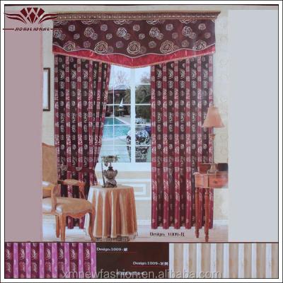 China Blackout Indian Drapes, Fabric For Outdoor Curtains, Foil Printing Curtain for sale