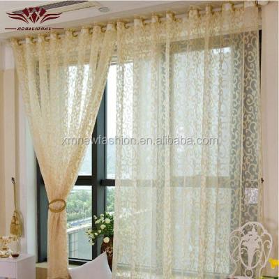 China blackout voile curtain for living room,sheer cheap in china,sheer fabric wholesale for sale