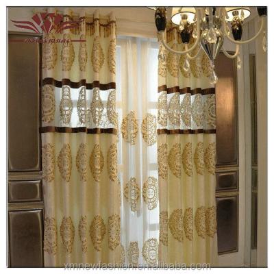 China Blackout Custom Curtains And Drapes , Chinese Style Curtains , Luxury Classic Curtain for sale