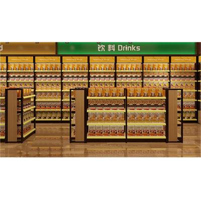 China Meicheng Manufacturer Liquor Mineral Water Single Sided / Double Sided Wine Beverage Drinks Retail Store Display Stands for sale