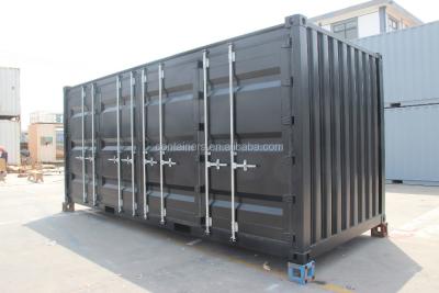 China 20ft 33.2CBM Full Side Door Shipping Container for sale