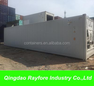 China Genset King Storge Cargo 40ft Cube High Cold Container Thermo Reefer Container for sale