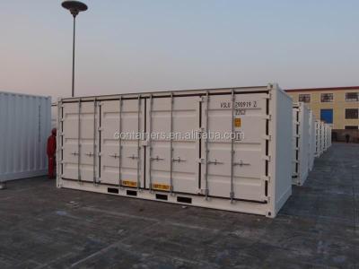 China Transport.storage Qingdao 20ft full side open shipping container for sale