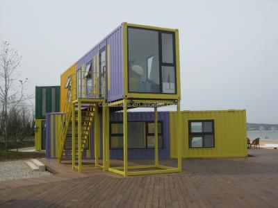 China Parking Lot Chinese Prefab Beautiful Luxury Container House for sale