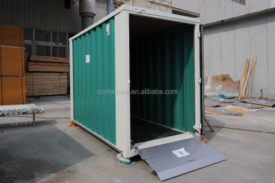 China Brand new Transport.storage 10ft flat pack container for sale