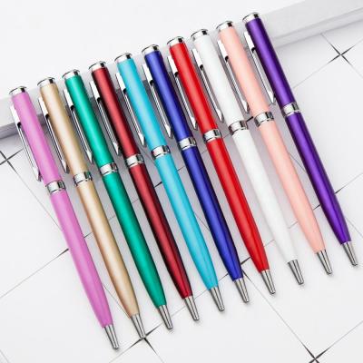 China Yanhua Brand Wholesale Custom Logo Ballpoint Pen Promotional Hilton Metal Ballpoint Pen Hotel Metal Ballpoint Pen for sale