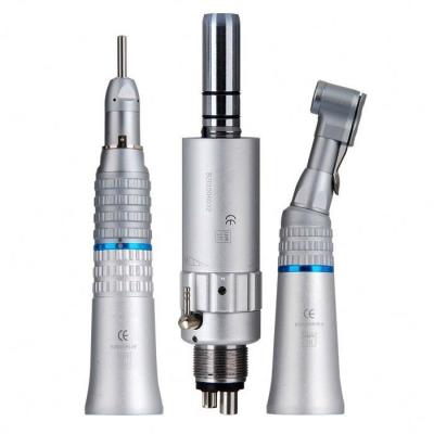 China 2/4 HOLE dental low speed handpieces set vs angle low speed handpiece for sale