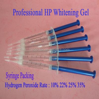 China 3ml/5ml/10ml Hydrogen Peroxide Professional Teeth Whitening Gel 3ml/5ml/10ml for sale