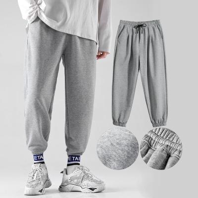 China Anti-wrinkle outdoor working linen men trousers chino cotton sweatpants sport joggers custom cargo Men's Pants & Trousers for sale