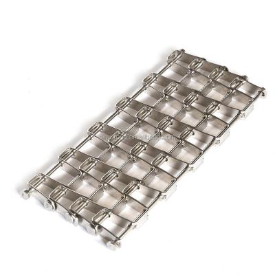 China Heat Resistant Honeycomb Maker Assembly Line Wire Mesh Conveyor Belt for sale