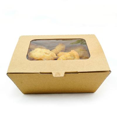 China Disposable Healthy Paper Take Away Chinese Fast Food Packaging Box for sale