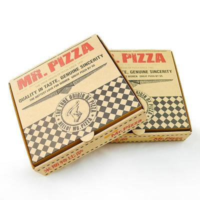 China Disposable custom size box for pizza, stylish pizza paper boxes, high quality box for pizza for sale