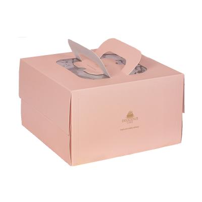 China Good Quality Disposable Recyclable Gift Eco - Friendly Cake Box for sale