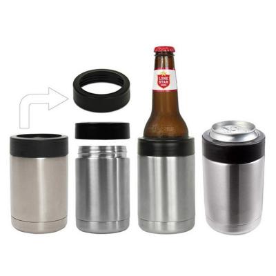 China New Style 12OZ Double Wall PORTABLE Beer Can Cooler Cola Cans Insulated Container Vacuum To Keep Cold Tumbler Water Bottle for sale