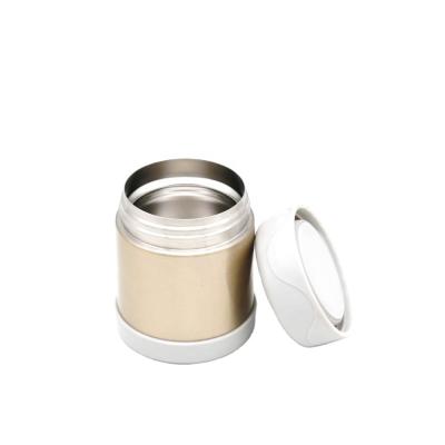 China 2021 Hot Selling Business Vacuum Insulated Thermos Food Jar With Lid 330ml Double Wall High Quality Stainless Steel for sale