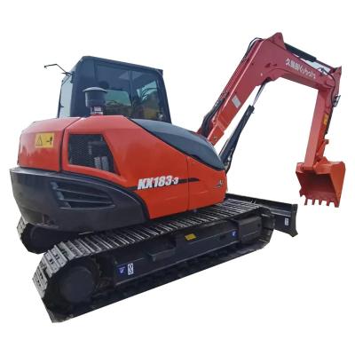 China Reliable Performance Japan High Quality Second Hand KUBOTA KX183-3 Used Hydraulic Crawler Excavator for sale