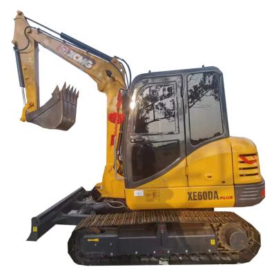 China Used XCMG XE60 Strong Hot Sale Power Earth Moving Machinery High Quality Original Used XCMG XE60DA Crawler Excavator On Sale for sale