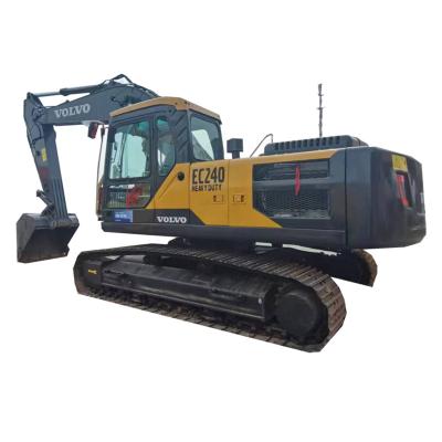 China Strong Power Nice Working Condition Used VOLVO EC240D Excavator With Strong Power Digger High Quality Used Volvo 240d Excavator For Sale for sale