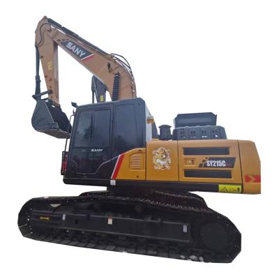 China Hot sale In Good Condition Digger Construction Machine Used Sany 215C crawler excavator second hand SANY 215C excavator PRO pro for sale