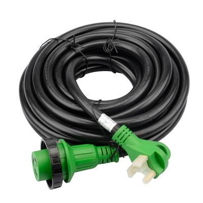 China LS9016 RV Power Cord With Twist Lock Connector 10FT ETL APPROVED for sale