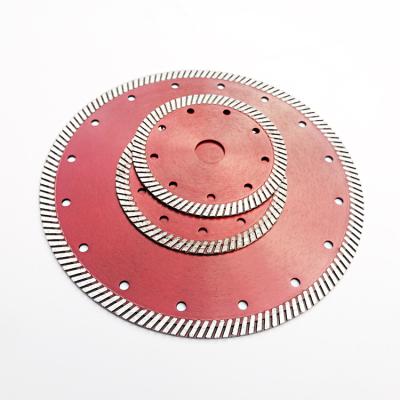 China Sharepest Cutting No Chip Factory 115 125 150 230 Mm Turbo Direct Diamond Blade For Tile Marble Granite for sale