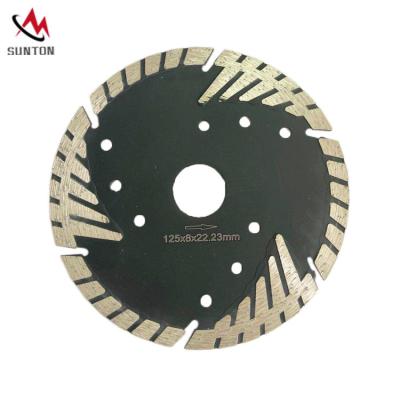 China For Cutting Granite Angle Grinder Marble Stone Concrete Circular 4.5 5 6 7 9 Inch Cyclone Turbo Dry Wet Diamond Saw Blade Granite Marble Stone Tiles for sale