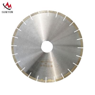 China 15mm 14inch 350*10*60/50mm Segment Size High Quality Red Granite Stone Marble Cutting Blade for sale