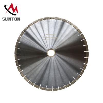 China Diamond Segment& 65Mn 400 500 600mm Laser Diamond Bridge Circular 350 Steel Body Saw Blade For Quick Cut Quartzite 12