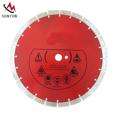 China high quality 15mm size masonry concrete granite 15mm fast cutting segment marble stone diamond 350mm disc saw blade discos de diamante for sale