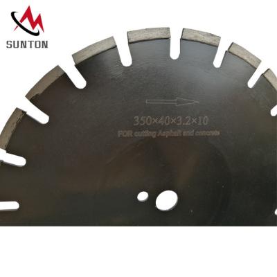 China Diamond Segment& 65Mn Steel Body Welding 14 Inch 350 Mm Diamond Cutting Disc For Hard Marble Granite Stone Diamond Saw Blade For Concrete Asphalt Cutting for sale