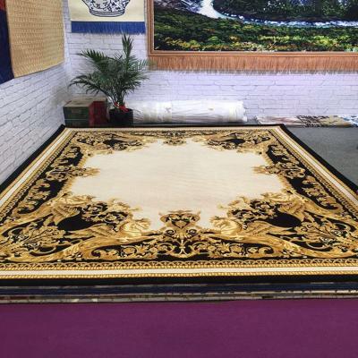 China Jacquard Luxury Viscous Rug High Quality Hand Tufted Wool Rug for sale