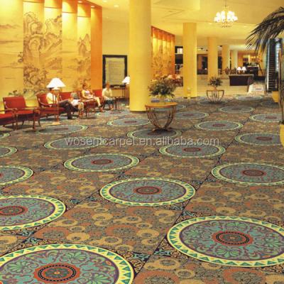 China Luxury Colorful Jacquard Color Cut Pile 100% Nylon Carpet Tiles 50*50cm Carpet Tiles for sale