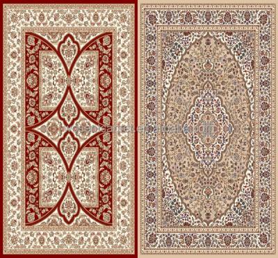 China Machine Woven Jacquard Polypropylene Fiber Persian Design Wilton Carpets & Rugs for sale